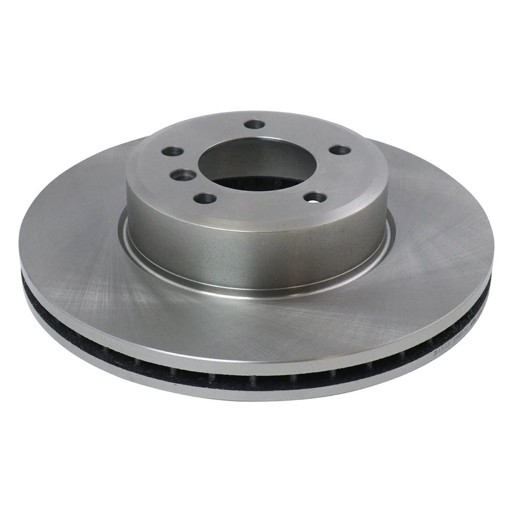 Trq Front Brake Rotors Set Vented Compatible With 2004-2007 Bmw 525I 2007 525Xi 2008-2010 528I 2009-2010 528I Xdrive 2008 528Xi