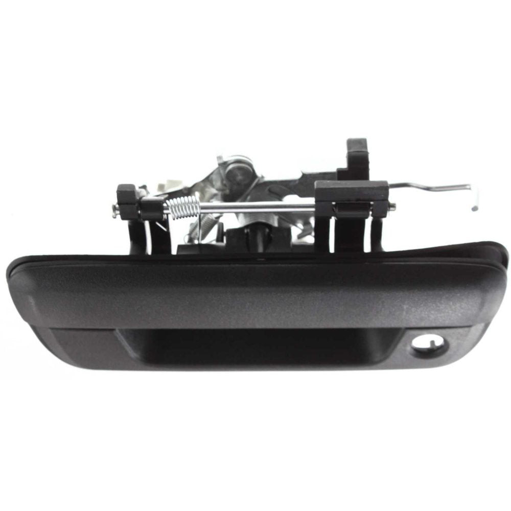 Evan Fischer Tailgate Handle Compatible with 2004-2012 GMC Canyon, Fits Chevrolet Colorado, Fits 2006 Isuzu i-280, i-350, Outside Textured Black Plastic with keyhole GM1915118