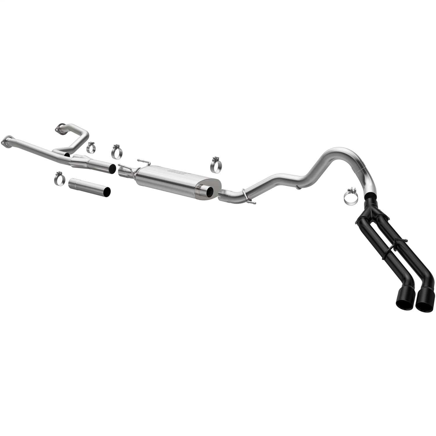 Magnaflow Performance Exhaust System 19603: Cat-Back, Street Series, For 2022-2025 Toyota Tundra, Dual Same Side Behind Driver Rear Tire Exit