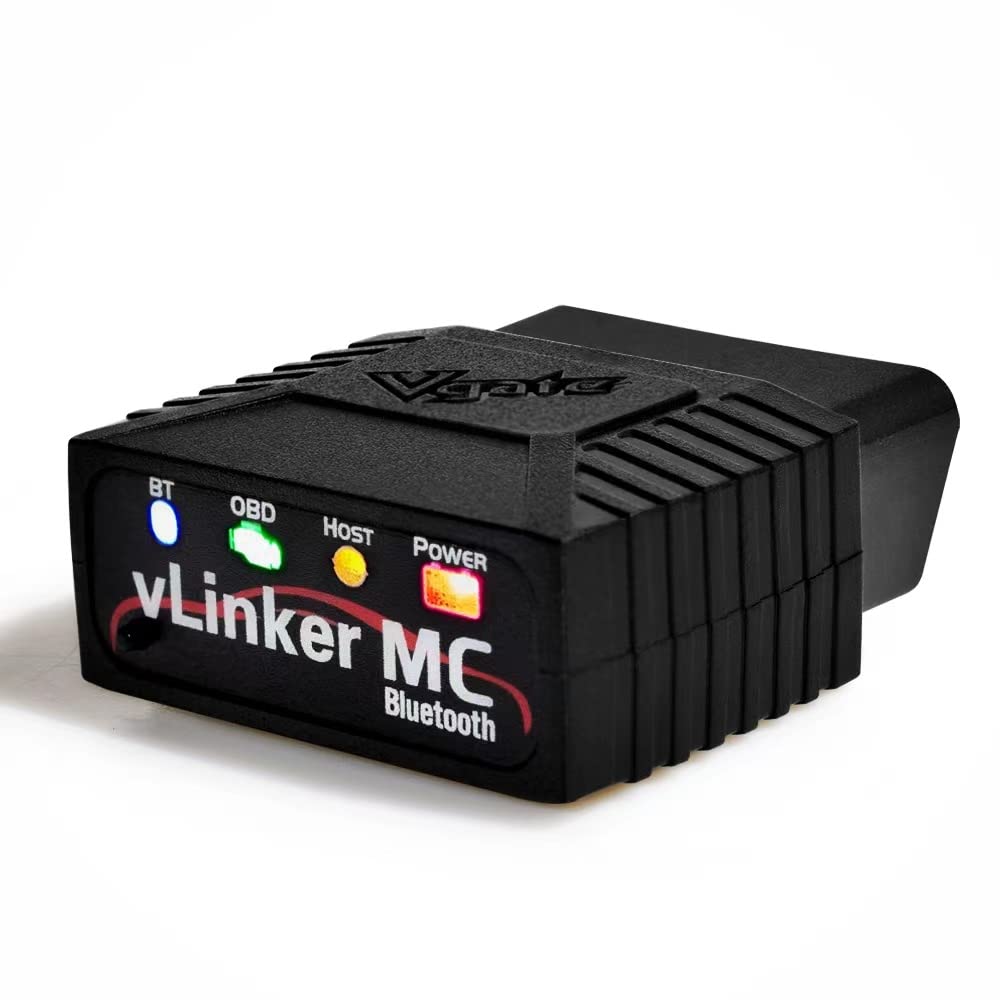 Vgate Vlinker Mc Bluetooth Obd2 Diagnostic Scanner For Android & Windows
