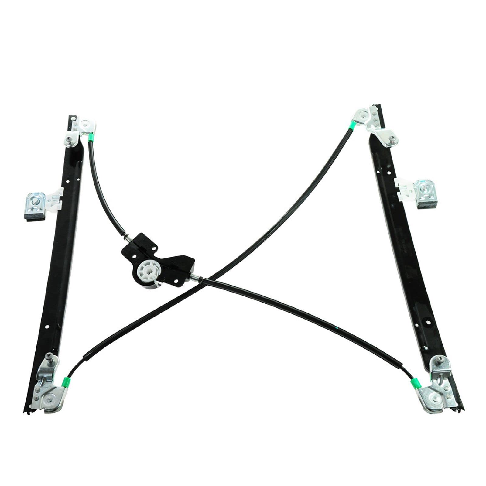 Trq Front Power Window Regulator Set Compatible With 2004-2007 Chrysler Town & Country Dodge Caravan Grand Caravan