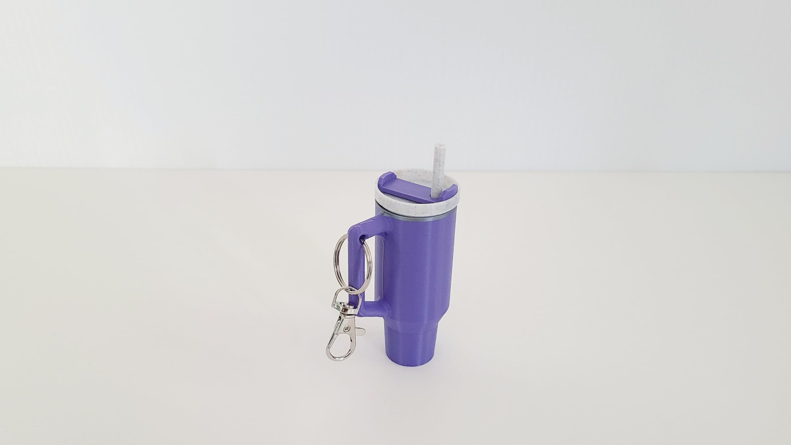 Miniature Tumbler Replica Keychain - 3D Printed Desk Accessory Home Decor (Ultimate Collectors Edition)