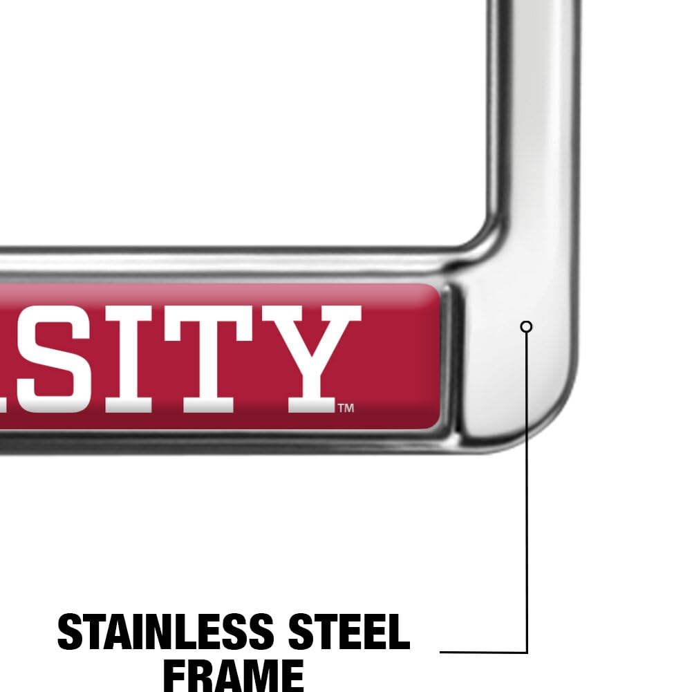 GRAPHICS & MORE Chapman University Alumni Metal License Plate Frame - Full Size, Chapman Panthers Color