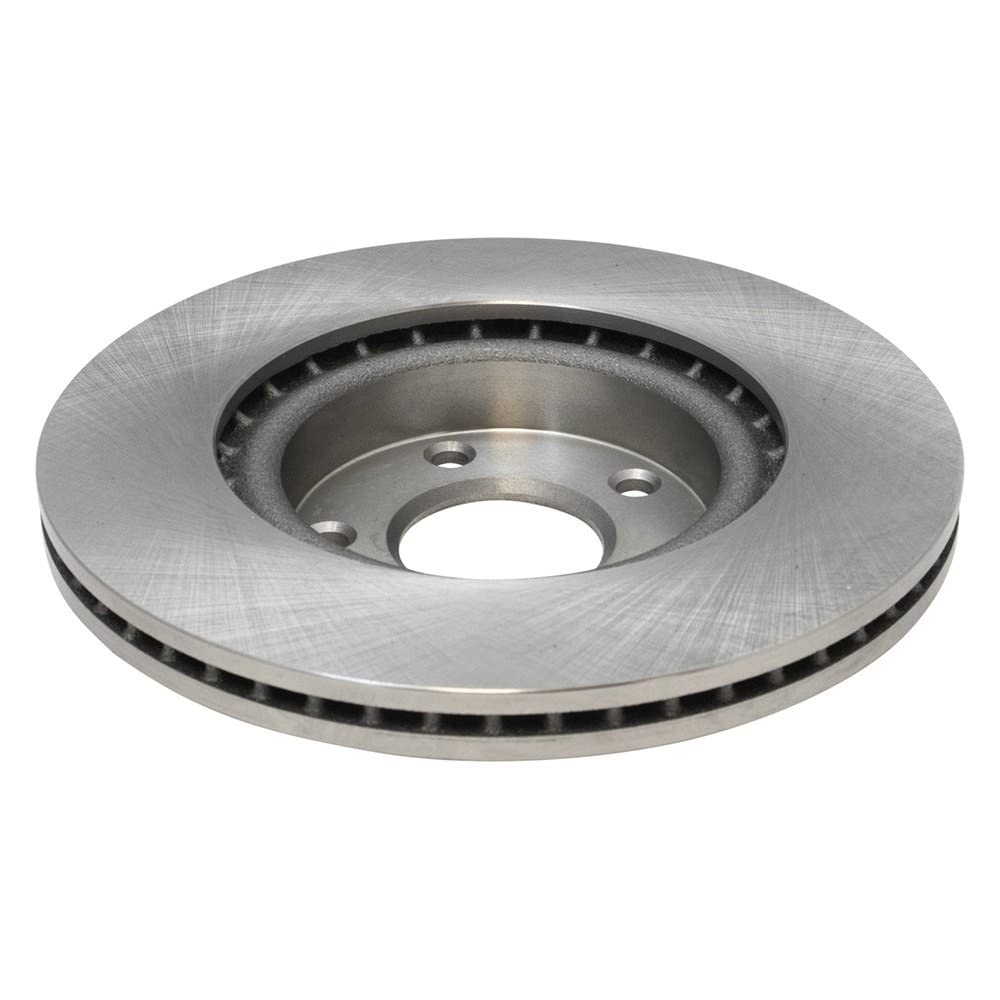 Trq Front Brake Rotors Set Vented Compatible With 2003-2004 Infiniti G35 2003-2005 Nissan 350Z