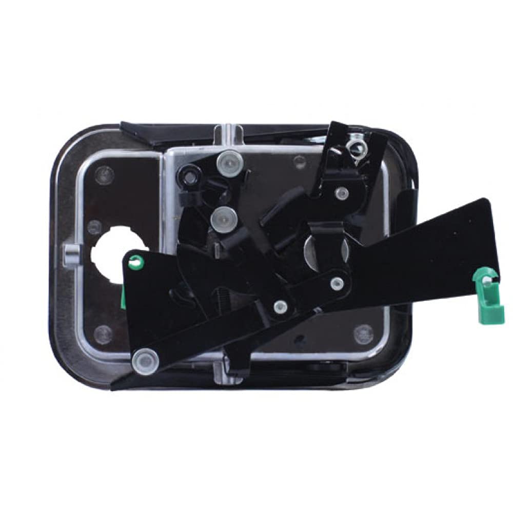 United Pacific Freightliner Columbia Door Handle - Driver Side Lock Cylinder, Chrome - Model 42363