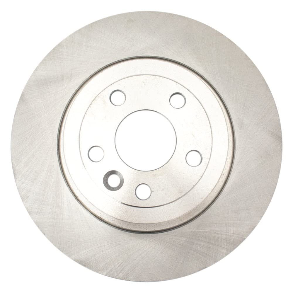 Trq Rear Brake Rotors Set Solid Compatible With 2016-2019 Land Rover Range Rover Evoque