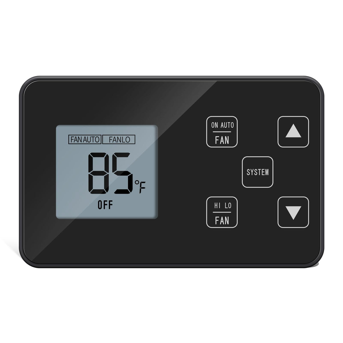 Briidea Rv Thermostat Compatible With Coleman 7330 * 335*, 7330 * 385*, 7330 * 336* Series, Camper Thermostat With Digital Lcd Screen, 55?-90?, 12V Dc, Ideal For Heat Pumps, Air Conditions, Fans