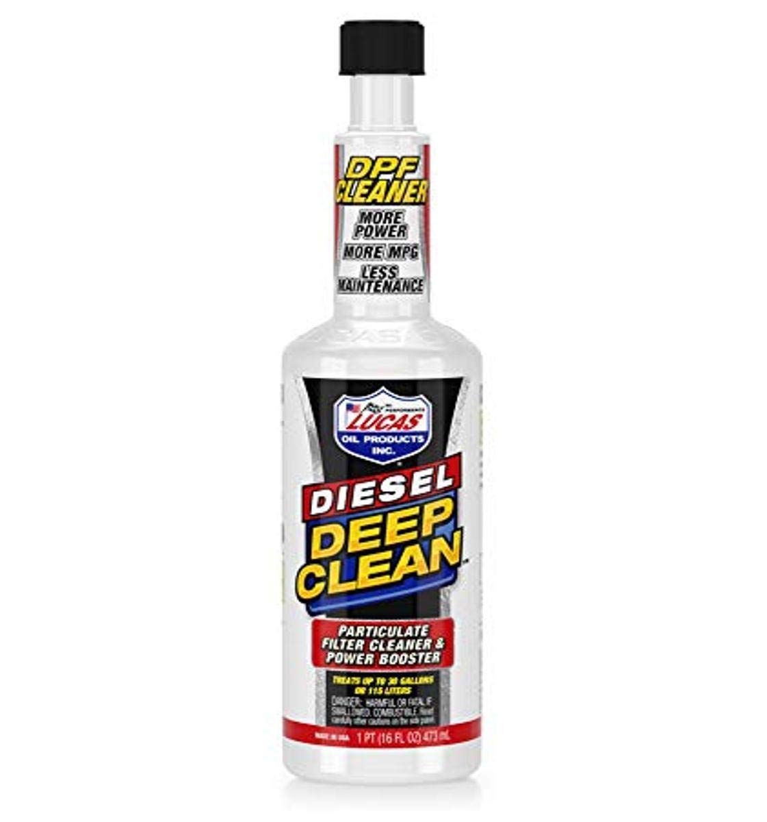 Lucas Oil 10872 Diesel Deep Clean - 16 Ounce (Pack Of 12)