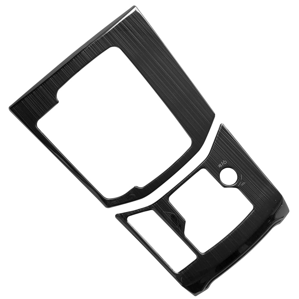 AOKIO Gear Shift Panel Cover Trim for Mazda CX-5 2017-2025, Stainless Black, Model 17CX5-PDMB-02