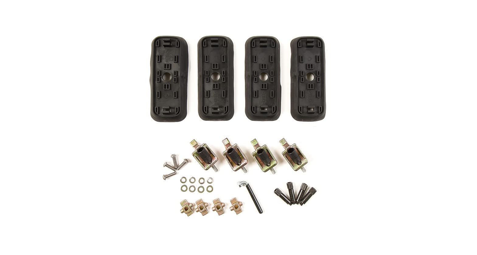 Rhino Rack Pad & Clamp Kit - Dk289, Set Of 4