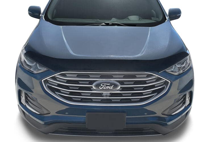 Auto Ventshade [Avs] Carflector / Hood Protector | Fits 2019 - 2024 Ford Edge, Medium Profile - Smoke | 20249