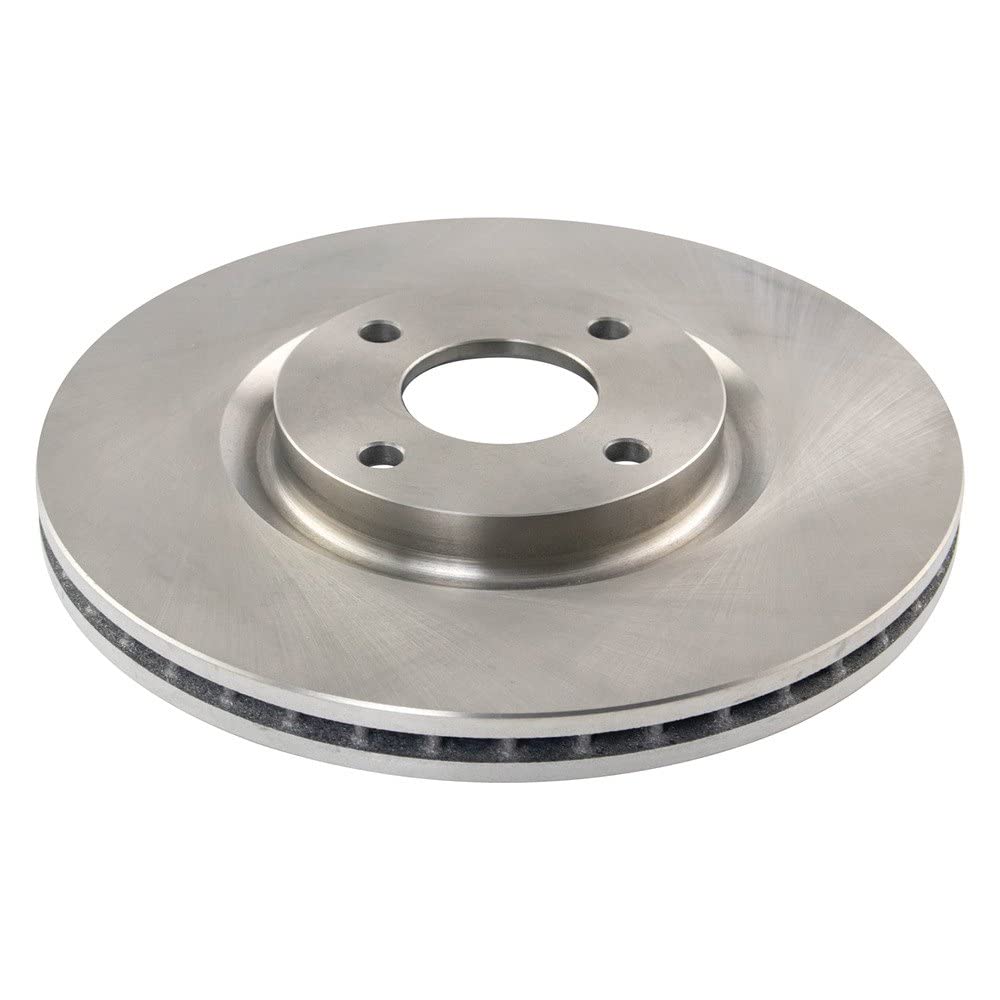 Trq Front Brake Rotors Set Vented Compatible With 2018-2022 Ford Ecosport