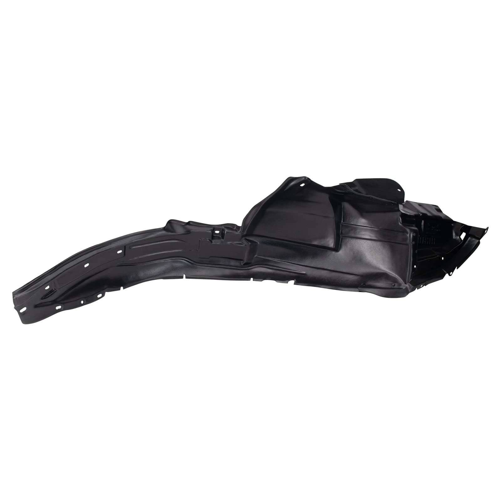 Trq Inner Fender Liner Set Compatible With 2007-2008 Subaru Forester Su1248113 Su1249113