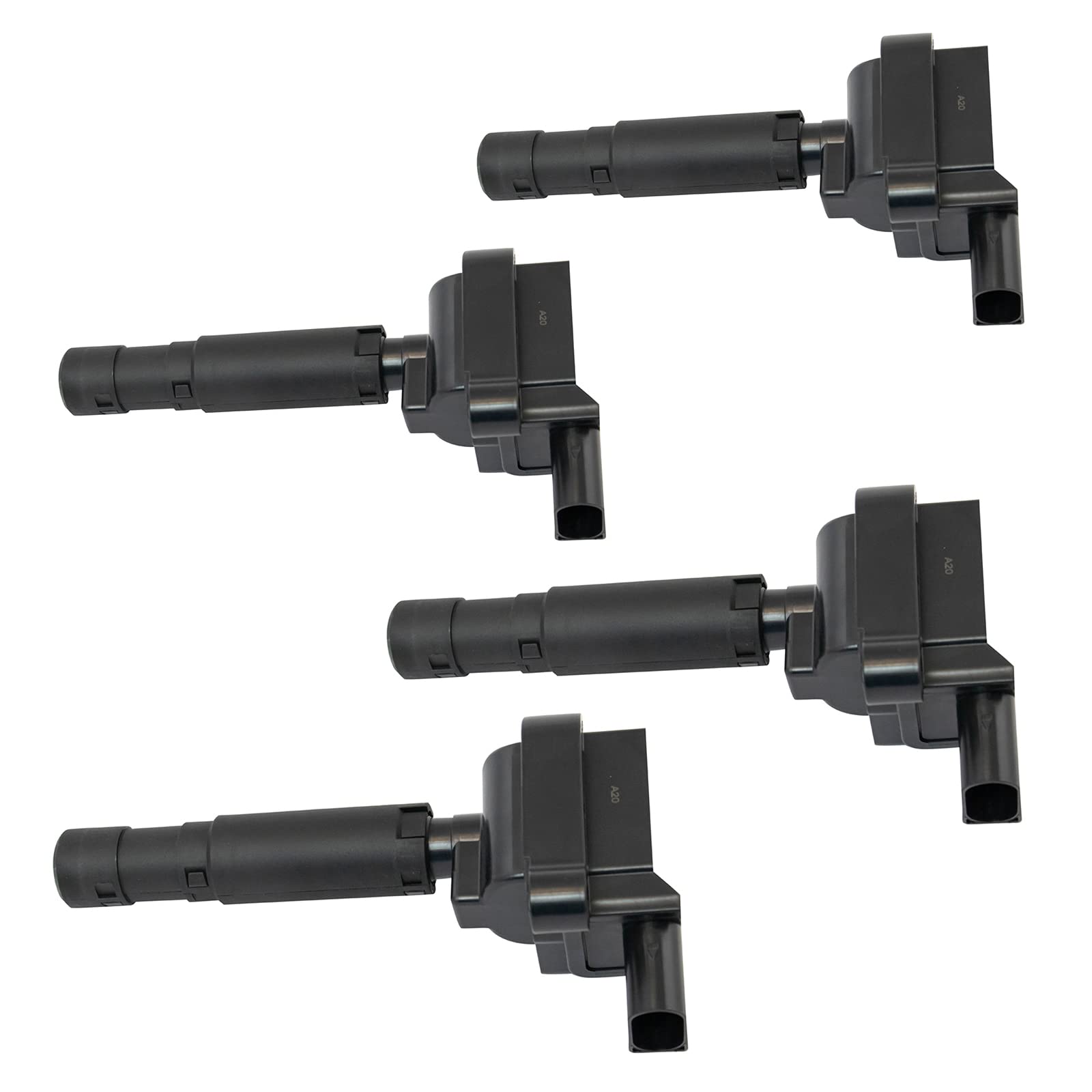 Trq Ignition Coil Set Compatible With 2012-2015 Mercedes-Benz C250 Slk250