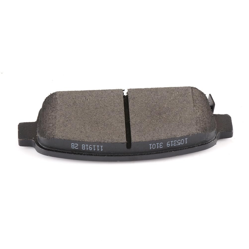 Eccpp D1468-8668 4Pcs Rear Semi Metallic Brake Pads Fit For Buick Cascada 2016-2019,For Buick Encore 2013-2017,For Buick Verano
