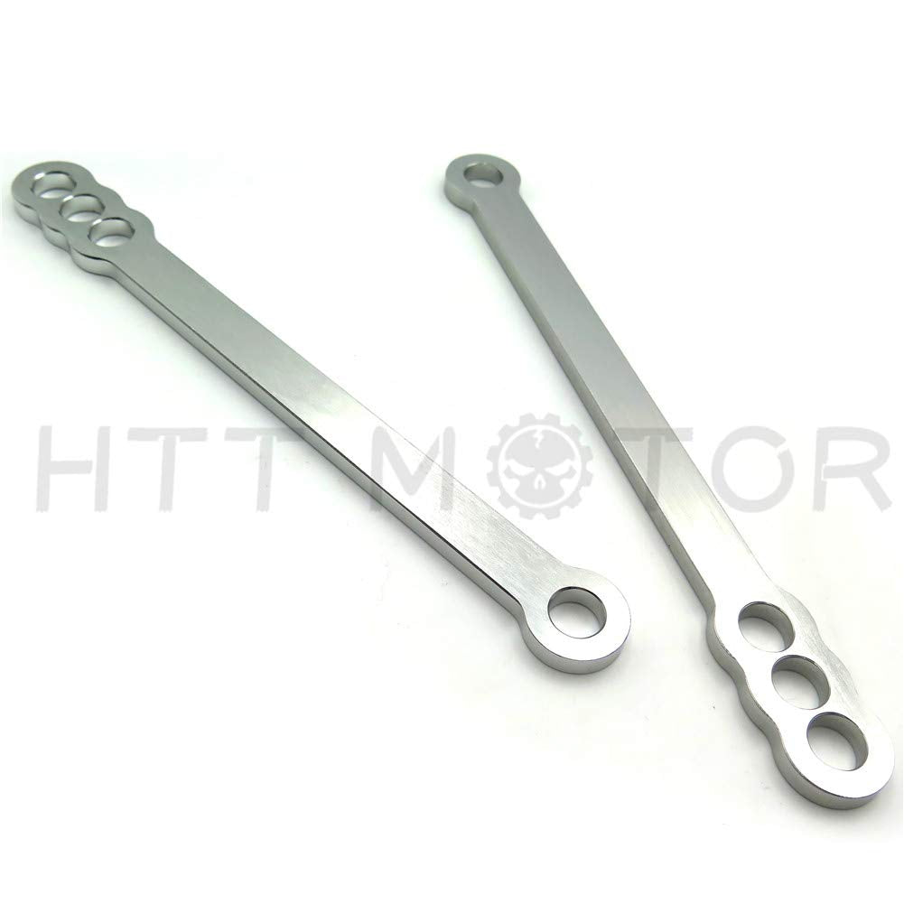 Httmt Mt007-Sr Silver Lowering Link Compatible With Suzuki Gsxr600 Gsx-R 600 Gsxr 750 Gsx-R750 Gsxr1000