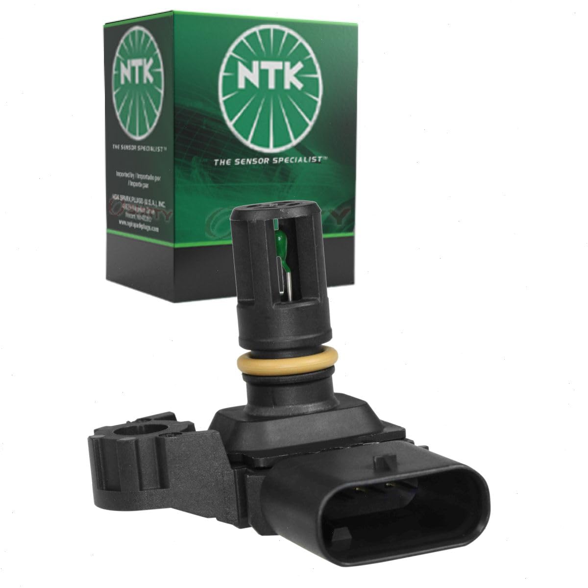 NTK Turbocharger Boost Sensor compatible with Ford F-150 2.7L 3.0L 3.5L V6 2015-2022