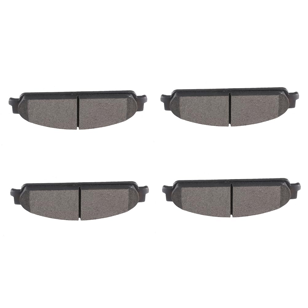 Scitoo D1070 Front Semi-Metal Brake Pads Sets Fit For Ford For Five Hundred/For Freestyle/For Taurus,For Ford For Taurus X 2008-