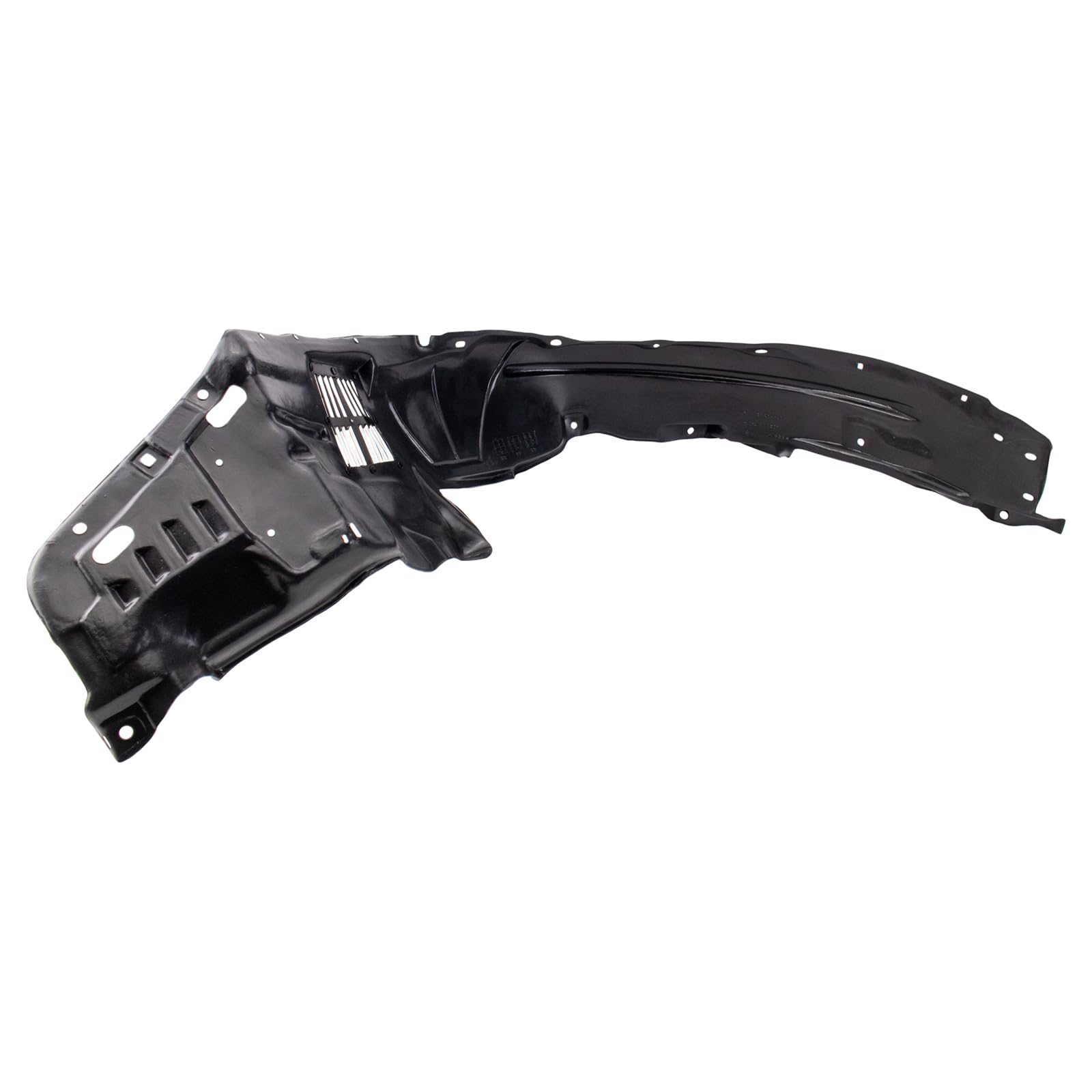 Trq Front Inner Fender Liner Set Compatible With 2006-2008 Acura Tsx Ac1248121 Ac1249121
