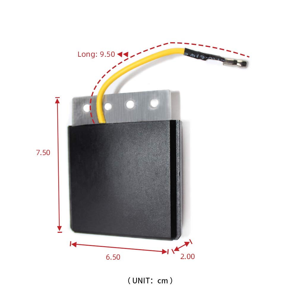 HOCEAN-Max Voltage Regulator Rectifier Compatible with Polaris Snowmobiles 4060122 4060123 4060092 4060071 2203873