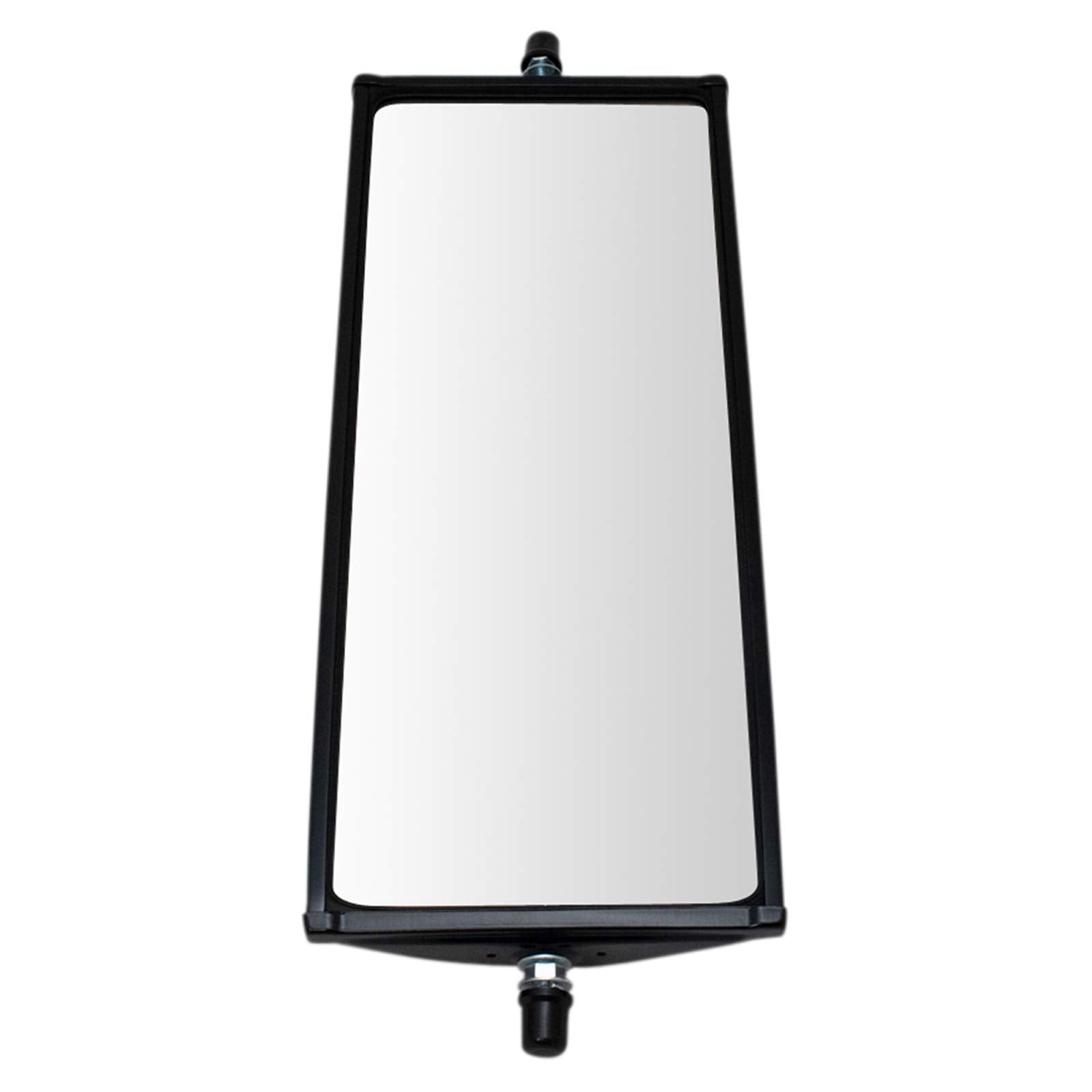 Trq 16'' X 6.5'' Stainless Steel West Coast Mirror Pair Pillow Back For Hd Semi Truck