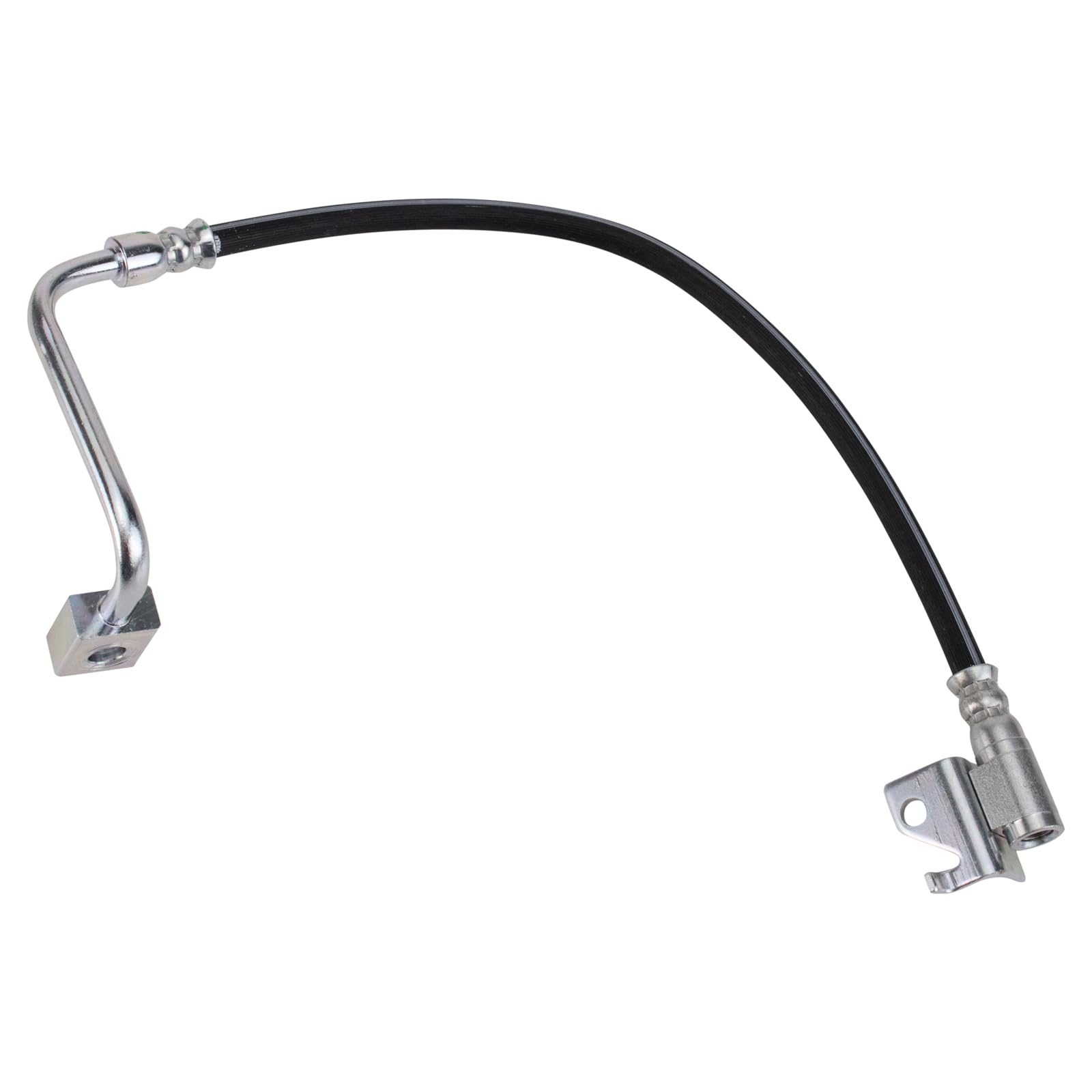 Trq Front Brake Hose Set Compatible With 2006-2010 Jeep Commander 2005-2010 Grand Cherokee