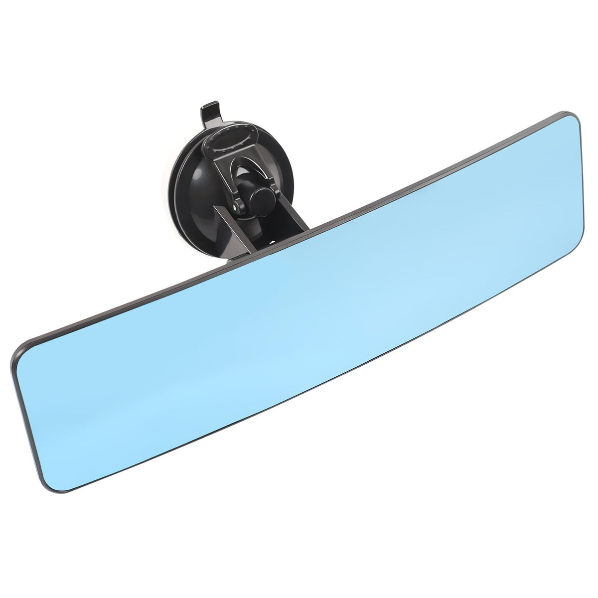 12'' Universal Rear View Mirror, Upgraded Larger Size Wide Angle Convex Mirror with Stick-On Design, Replacement for Cars, SUVs,