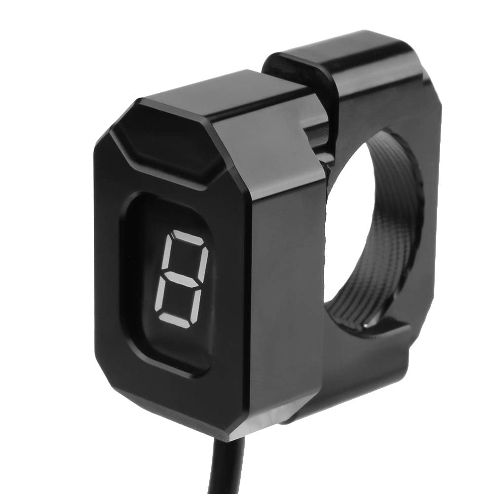 Motorcycle Gear Indicator Holder Fit 22Mm-28.6Mm, Keenso Universal Speed Gear Display Indicator Holder Bracket