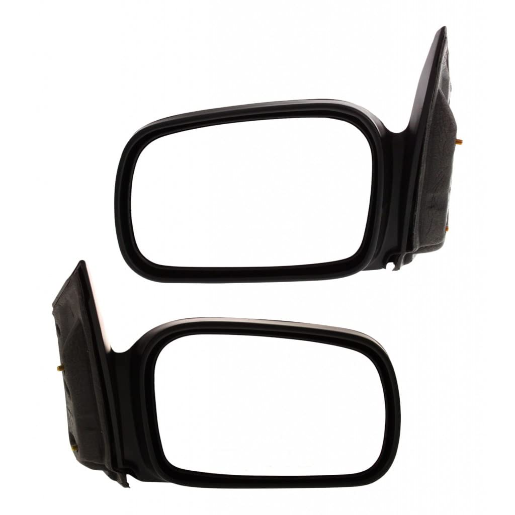 For Honda Civic 2006-2011 Door Mirror Driver and Passenger Side | Pair | Manual | Non-Heated | Coupe | DX/DX-G Model | Textured 