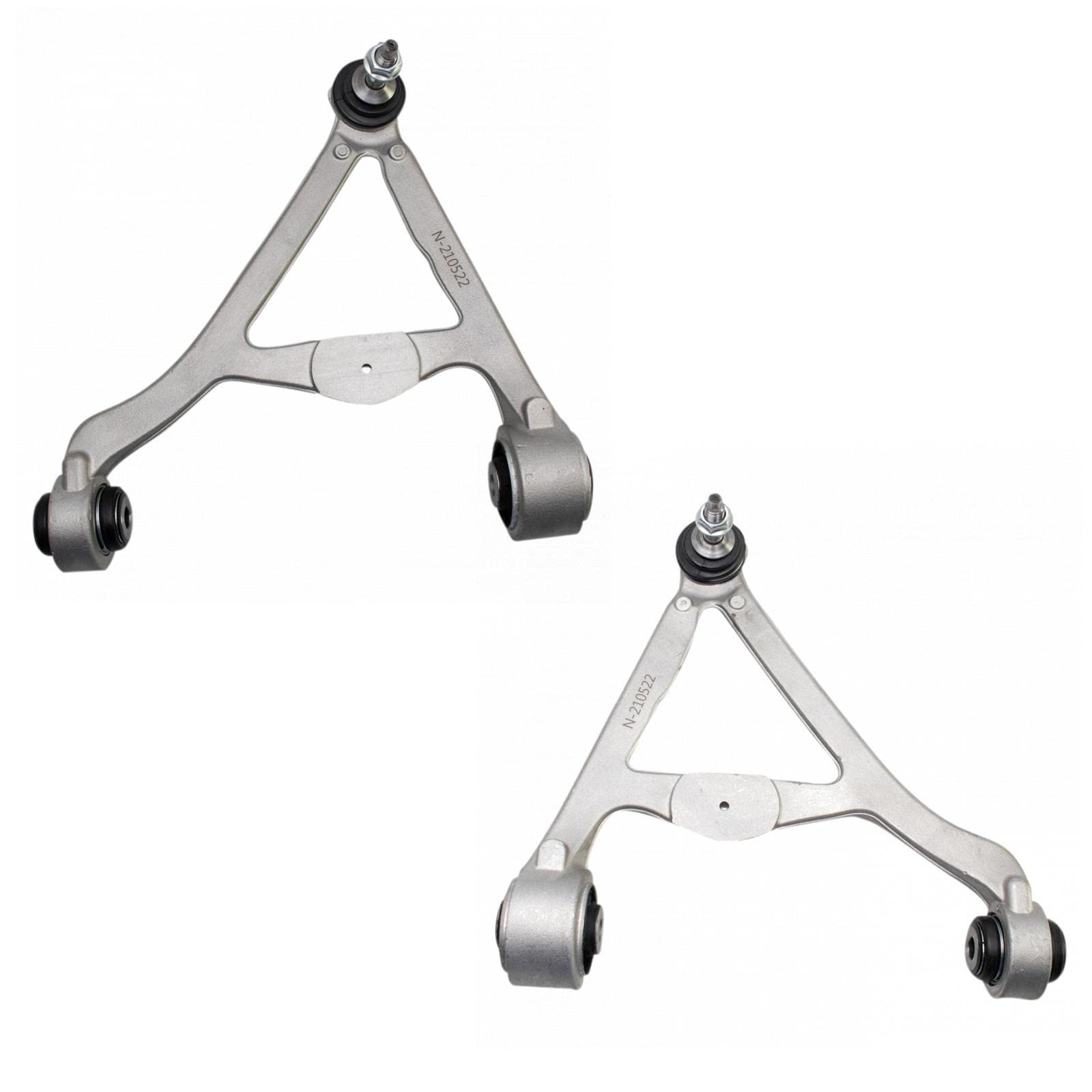 Trq Rear Upper Control Arm With Ball Joint Set Compatible With 02-05 Ford 00-16 Jaguar 00-05 Lincoln