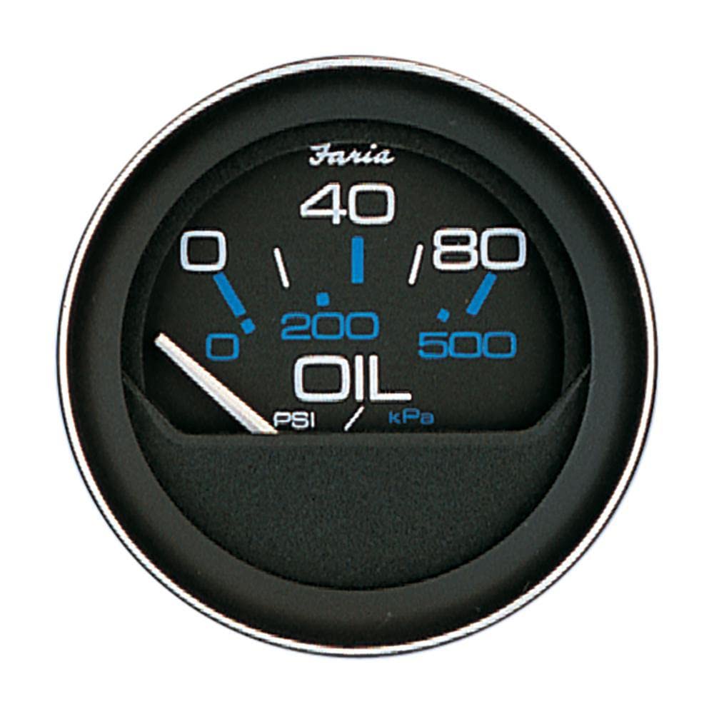 Faria Oil Pressure Gauge 80 Psi