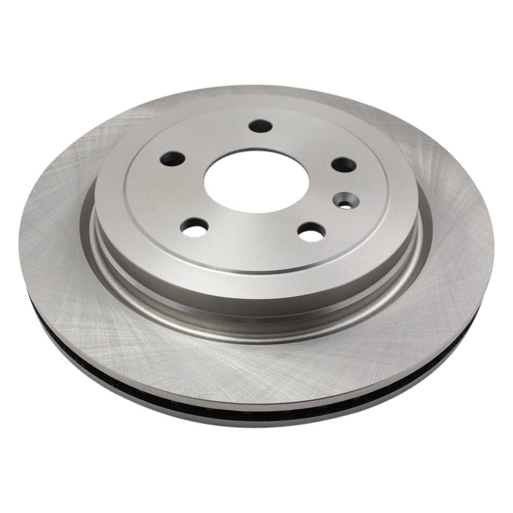 Trq Rear Brake Rotors Set Vented Compatible With 2008-2019 Cadillac Cts 2010-2015 Chevrolet Camaro