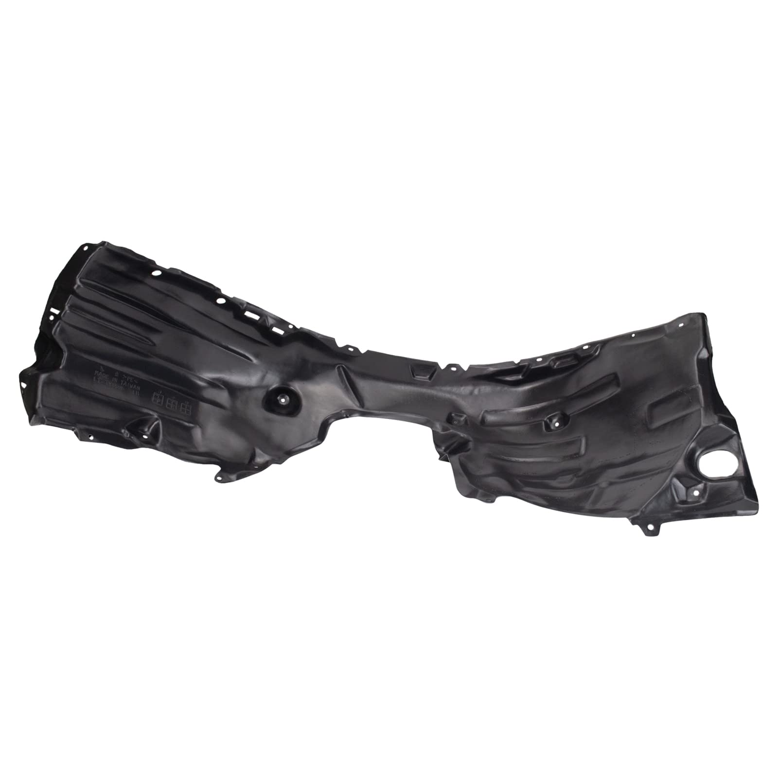 Trq Inner Fender Liner Set Compatible With 2018-2019 Toyota Camry To1248214 To1249214
