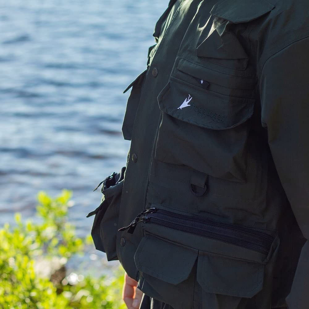 Frogg Toggs Mens Cascades Sportsman'S Pack Jacket, Green, Large Us