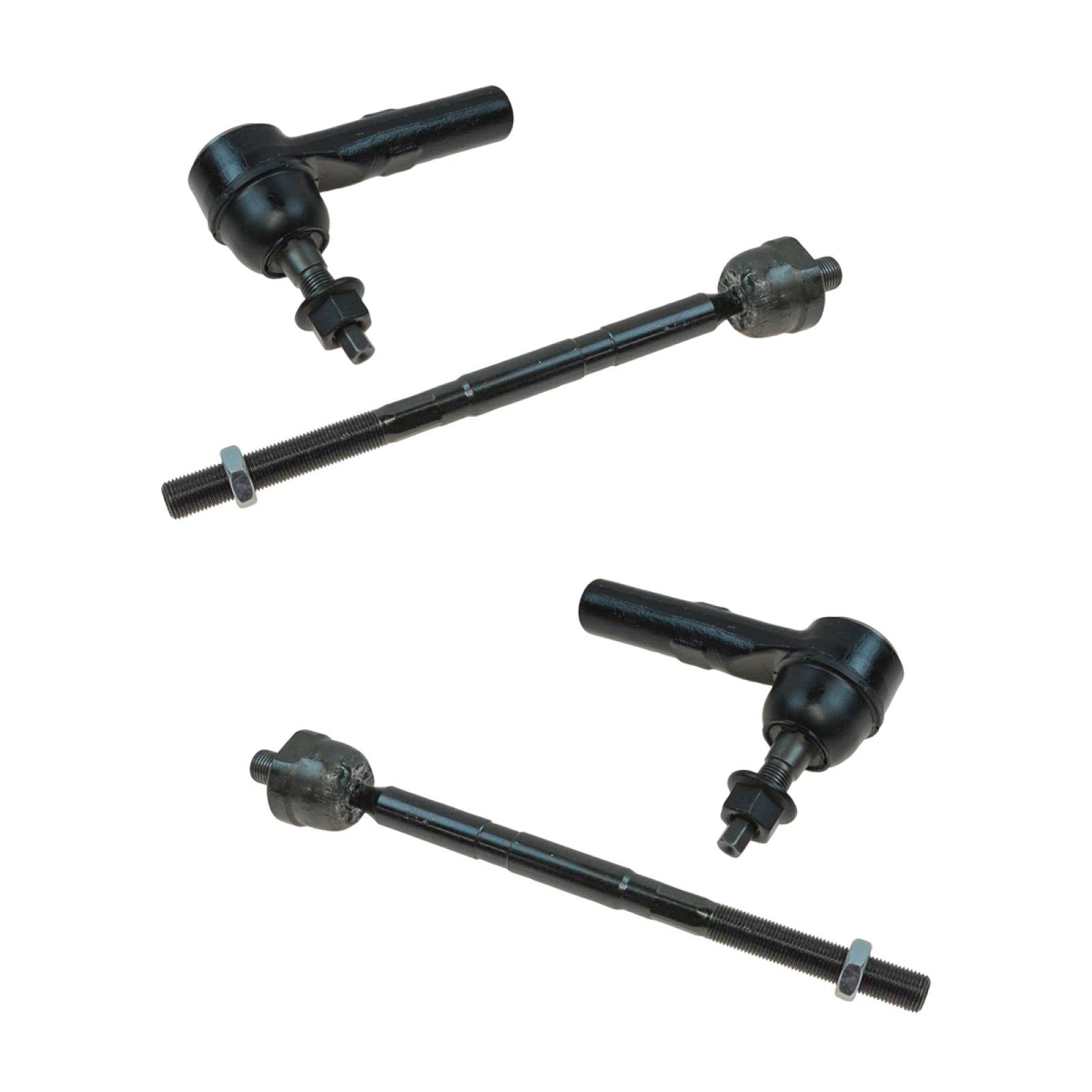 Trq Front Tie Rod Set Compatible With 2006-2010 Jeep Commander 2005-2010 Grand Cherokee