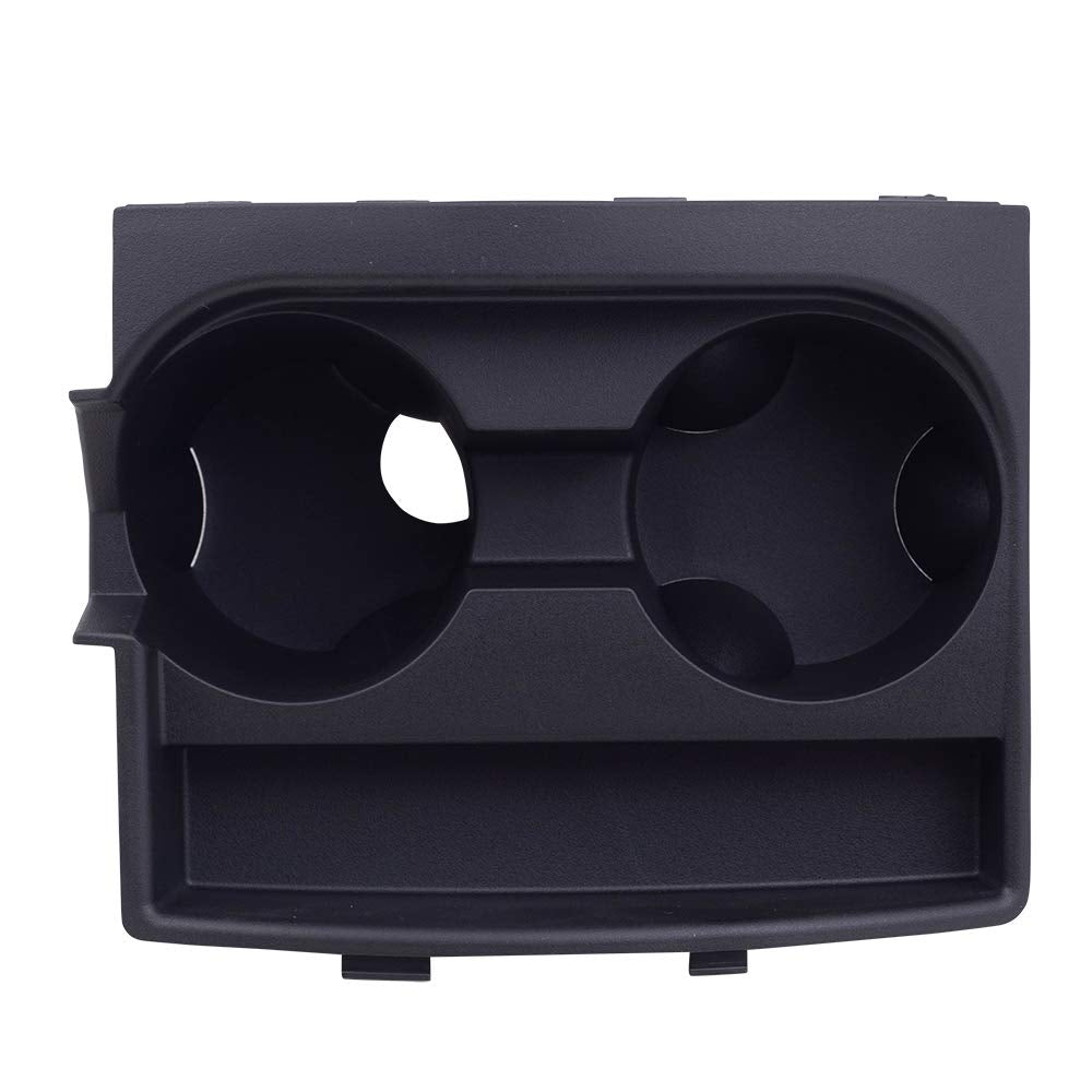 Brock Replacement Front Center Console Cup Holder Drink Insert Liner Compatible With 2006-2007 Commander 2005-2010 Grand Cheroke