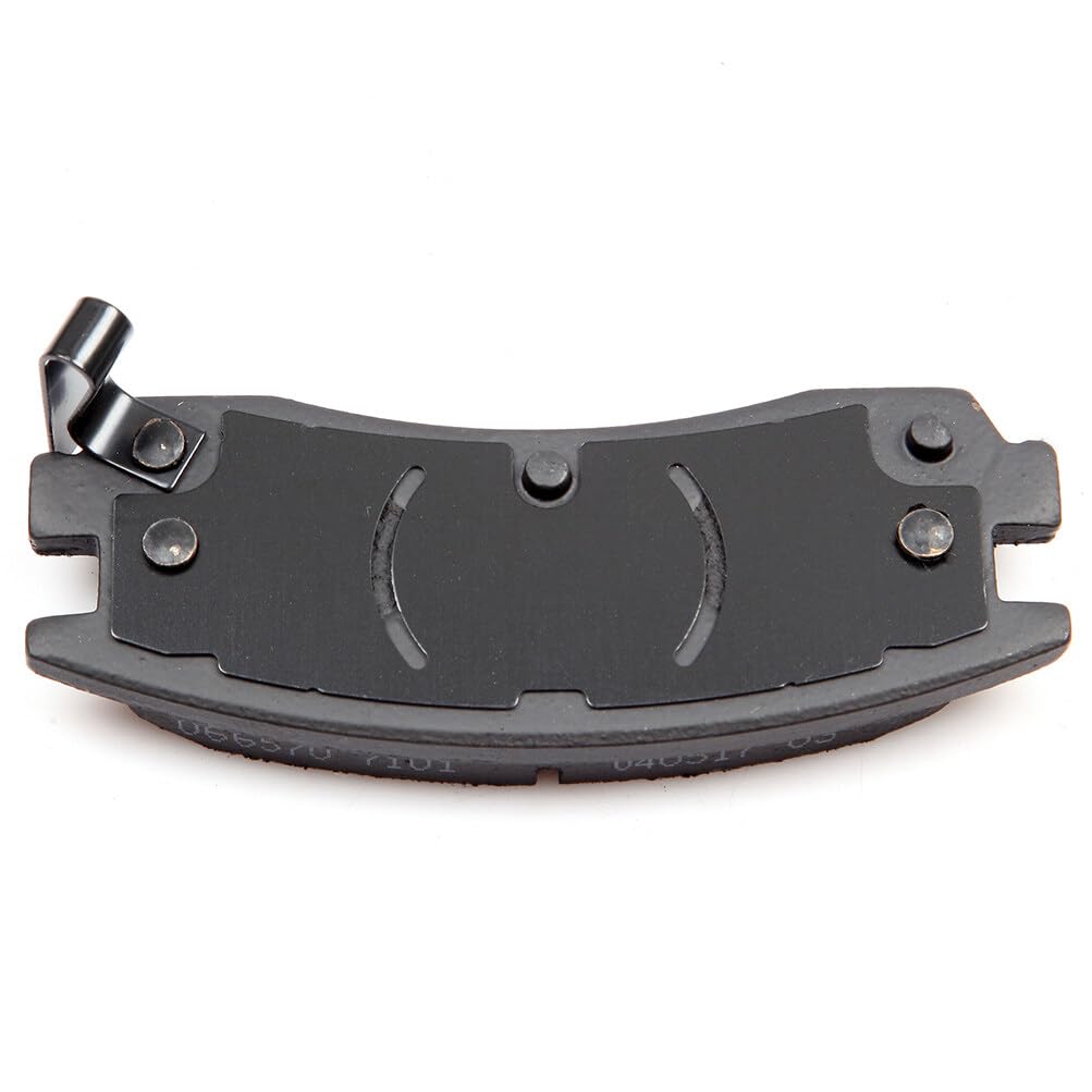 Eccpp D714-7387 4Pcs Rear Ceramic Brake Pads Fit For Buick Allure 2008-2009,For Buick Century 2004-2005,For Buick Lacrosse 2008-