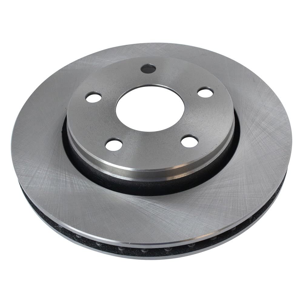 Trq Front Brake Rotors Set Vented Compatible With 2007-2017 Jeep Wrangler 2018 Wrangler Jk