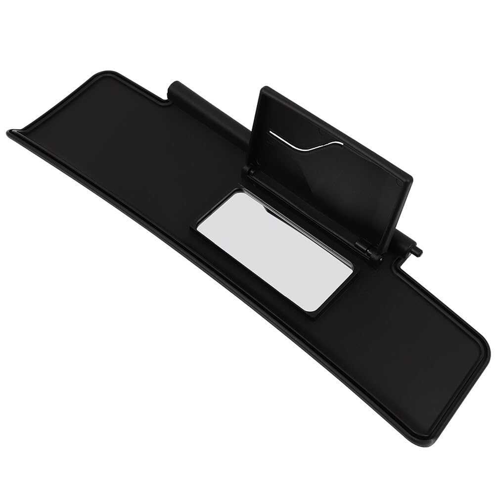 Scitoo Black Right Passenger Side Sun Visor Compatible For Mazda Mx-5 Miata 2006-2015, Car Sun Visor Without Sunroof Without Lig