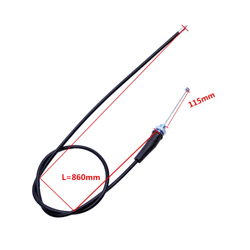 PIT BIKE 36 INCH THROTTLE CABLE for SSR Coolster Roketa SDG NST X-Treme 50cc 70cc 110cc 125cc Baja Dirt Runner X250 DR50 DR70 DR90 Chinese Pit Dirt Bike Parts