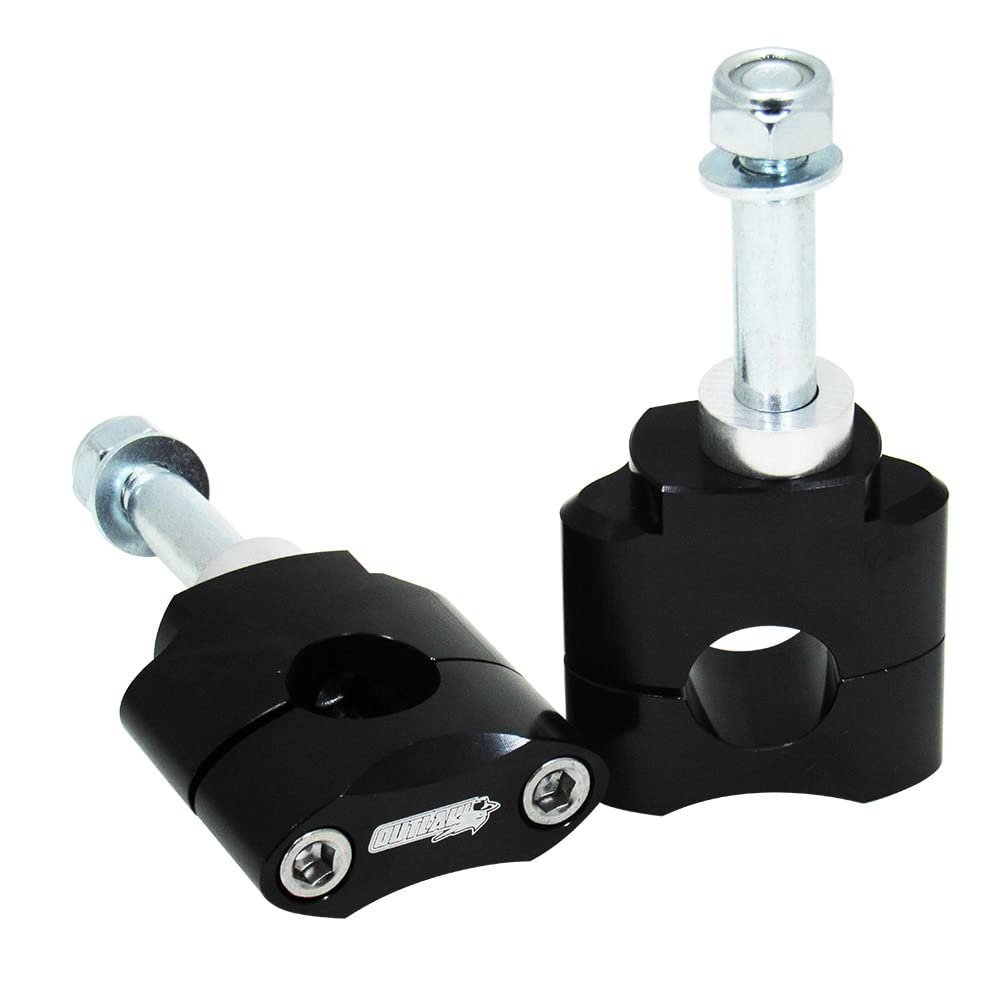 Outlaw Racing 12074 Kawasaki Bar Handlebar Mounts Riser Clamp 7/8'' Kx 125 Kx 250 Kx250F