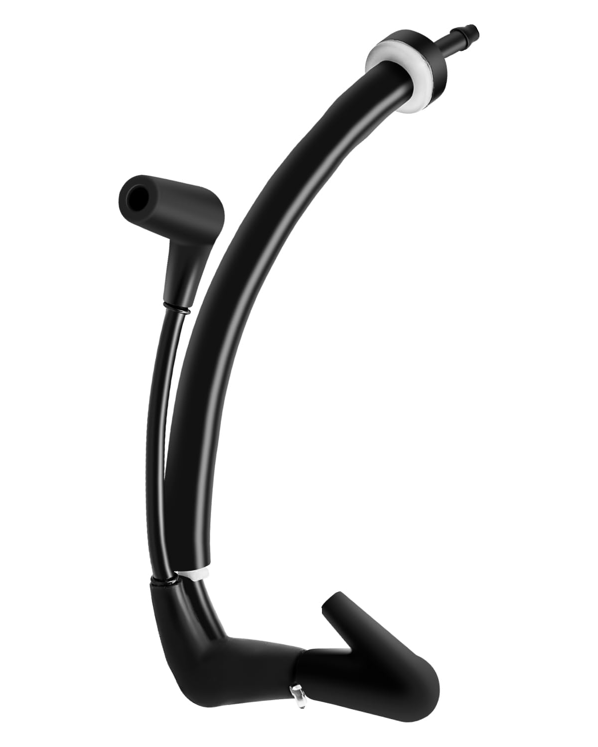 FL3Z-3A788-B Auto-Locking Hub Vacuum Line Tube Check Valve Assembly Fits for Select Ford/Lincoln Models, 4WD Actuator Vacuum Che