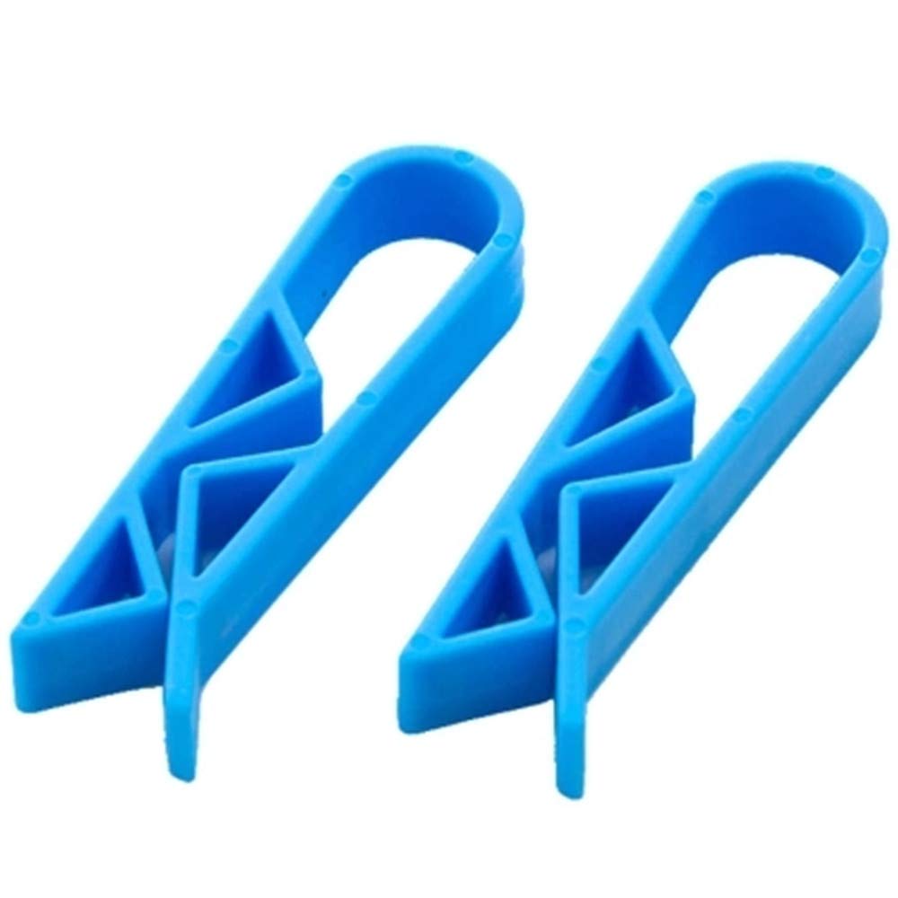 Qaxlry Garbage Bin Clip, 10Pcs Trash Can Waste Basket Garbage Bin Clamp, Garbage Rubbish Bag Clip,Anti-Slip Fixation Clip Holder