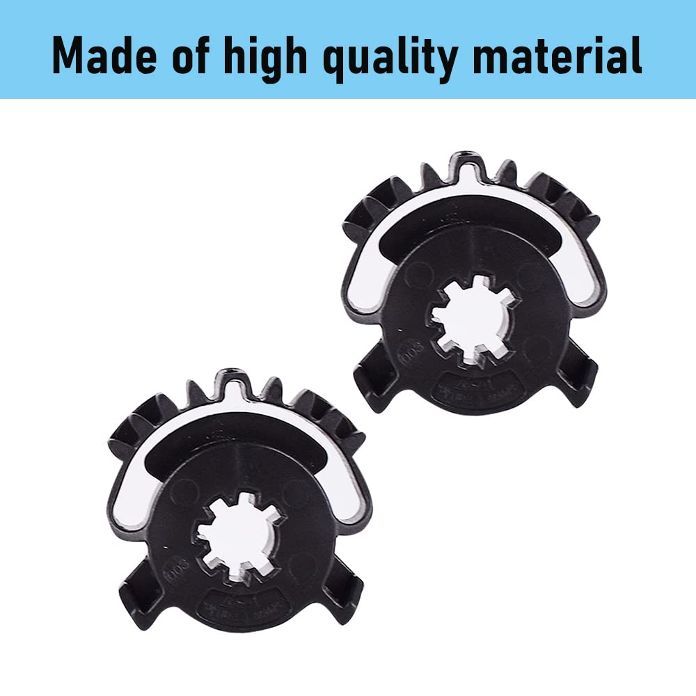 2Pcs Hvac Blend Door Actuator Gear Kit Fits For 2011-2018 Dodge Durango Jeep Grand Cherokee Replaces 68214880Aa 926-133 22133 068214880Aa