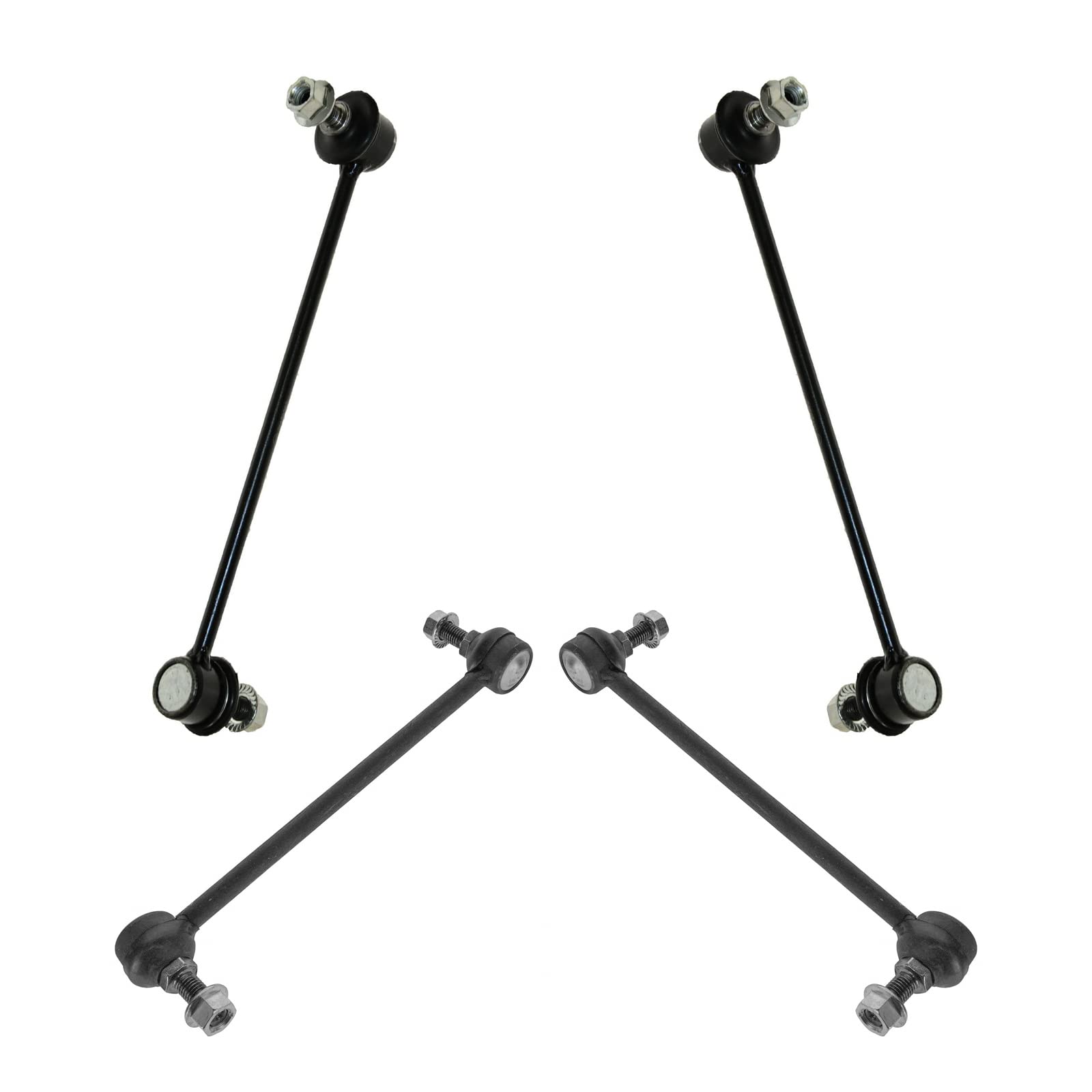 Trq Front & Rear Sway Bar Stabilizer Link Set Compatible With 2001-2003 Toyota Highlander