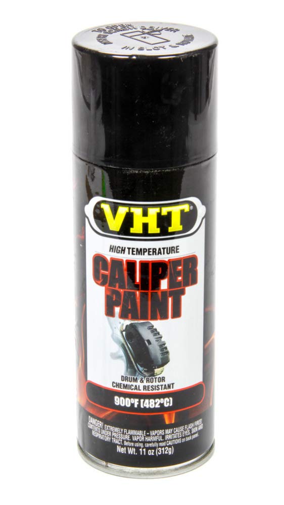 Duplicolor High Temp Brake Caliper Drum Paint, Vht Gloss Black, Pt# Sp734, Sp 734 (1)