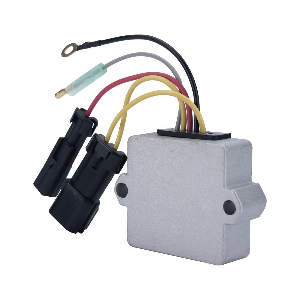 Voltage Regulator Rectifier Fits for Mercury Marine Outboard 5 Wires 4 Stroke 30 40 50 60 Hp 30HP 40HP 50HP 60HP Repl.# 893640T0