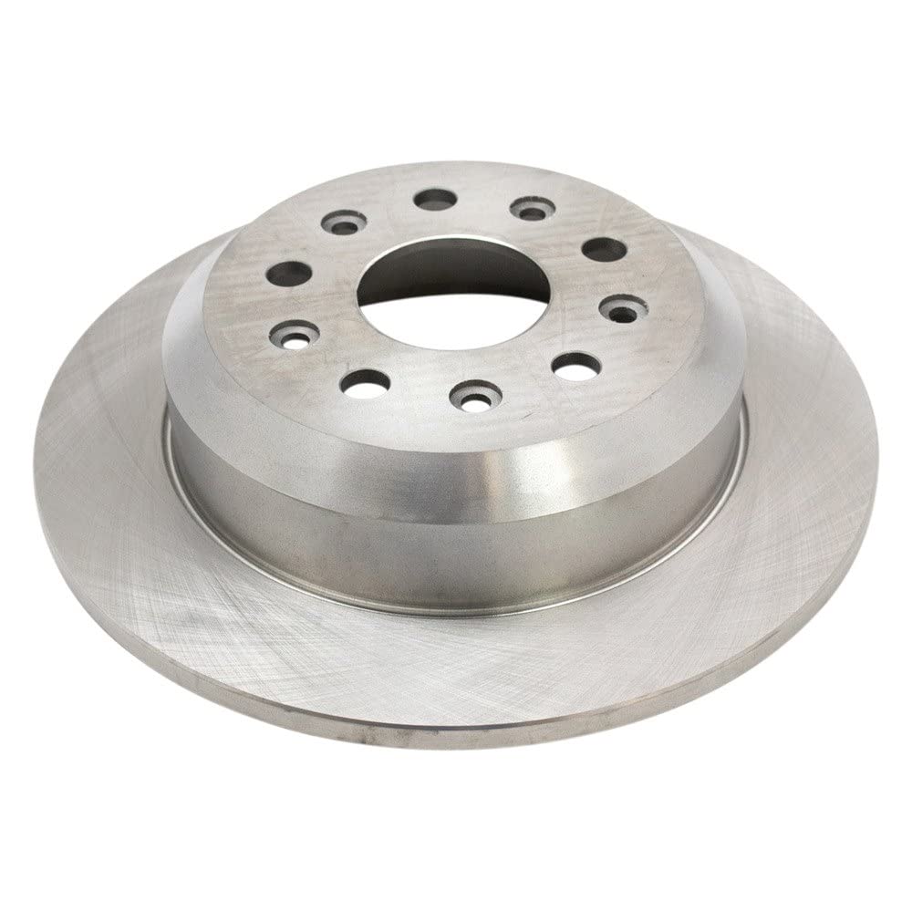 Trq Rear Brake Rotors Set Solid Compatible With 2018-2024 Jeep Wrangler