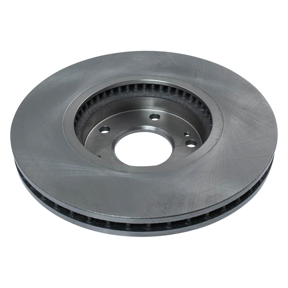 Trq Front Brake Rotors Set Vented Compatible With 20067-2016 Hyundai Santa Fe