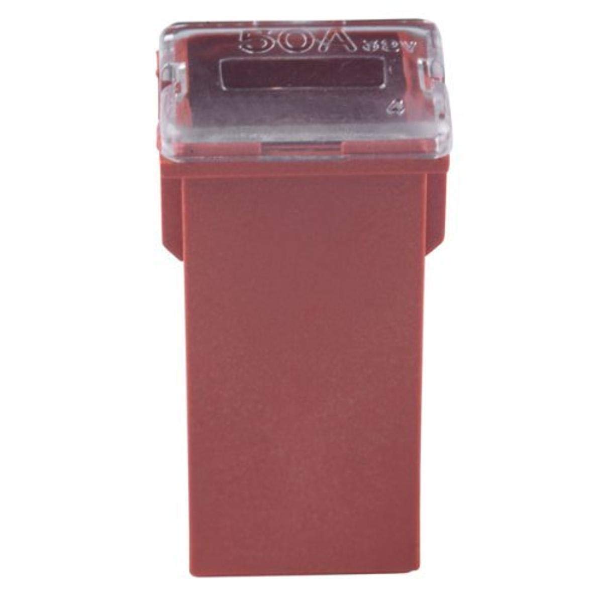 Bussmann FMX-50 MAXI Fuse ('Slow Blow' Female - 50 A (Red)), 1 Pack, Black